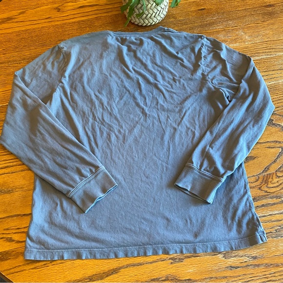 J.Crew Long Sleeve Pocket T-Shirt in Large Grey - Picture 4 of 5